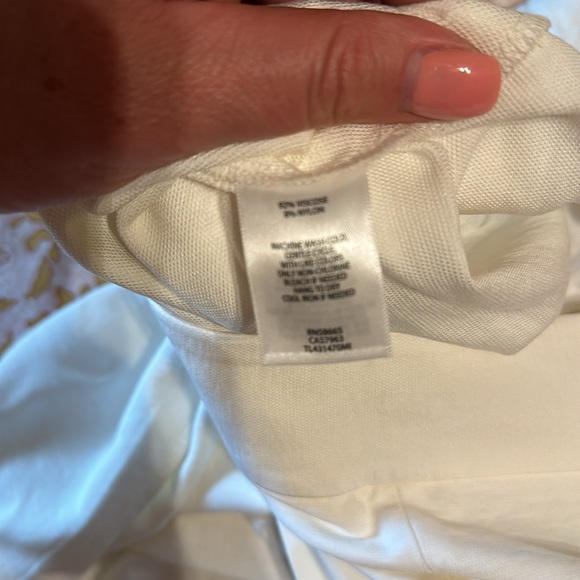 Leith cropped side zip ankle length pants with front patch pockets. Brand new. - Picture 7 of 7